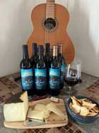 Summer Special wines with cheese and crackers