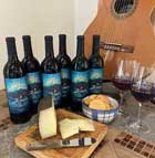 Summer Special wines with cheese and crackers