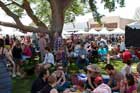 View of people at Willcox Wine Festival	